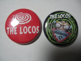 The Locos, odznak 25mm, cena za 1ks  (počet kusov a konkrétny model napíšte v objednávke do rubriky KOMENTÁR)